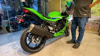 KAWASAKI ZX6R Stock Exhaust SOUND 🔥