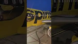 Airbus A320 Airstart at the gate#shorts #spiritairlines #a230 #MCILAX #NK #N624NK #airstart