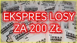 Test ekspres losów w punkcie Lotto u Pana Jurka zdrapki lotto 