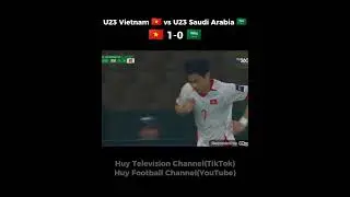(#14) U23 Việt Nam ch&iacute;nh thức gi&agrave;nh v&eacute; v&agrave;o tứ kết sau chiến thắng lịch sử trước Ả Rập X&ecirc; &Uacute;t| 🇻🇳1-0🇸🇦