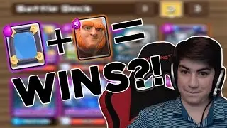 Giant Mirror OP?! Crazy deck! ~ Hazard Clash Royale