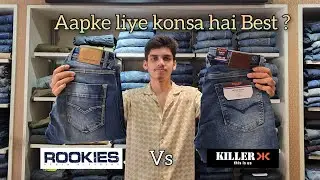 Killer Jeans Vs Rookies Jeans Comparison | Konsa Denim aapko purchase karna chahiye ??