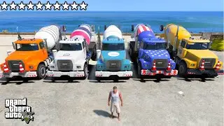 AKU KUMPULKAN TRUK MOLEN FULL MODIFIKASI PALING KEREN DI GTA 5