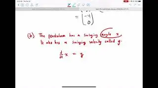 Problem 32. Pendulum, Euler&rsquo;s method