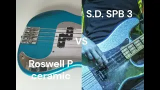 Seimour Duncan SPB3 vs Roswell ceramic big pole
