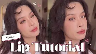 My Updated Lip Makeup Tutorial: 👄 Pouty, glossy, 3-dimensional, blurred k-pop idol lips