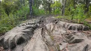 Mississippi River basin model fly through one take video.