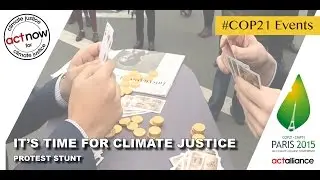 #COP21 Protest stunt 