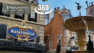 Remys Ratatouille Adventure | 4K 360 Full Ride Video | Epcot Center