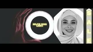 Selfie ring light for YouTube Instagram live, reels for quality videos