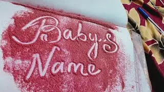 Baby 's name s letters so beautiful baby s name seen full video 