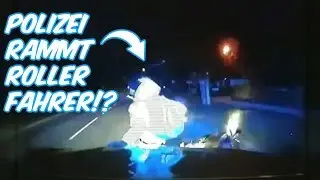 Polizei rammt Rollerfahrer!? - Driftzember