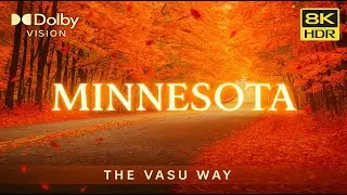 Golden Autumn in Minnesota 4K 🍁 | Peaceful Nature Walks & North Shore Views