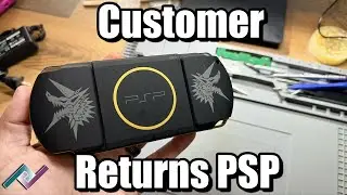 Upset Customer Returns PSP 3000 Monster Hunter Model!
