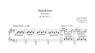 Schubert/Liszt: Serenade (