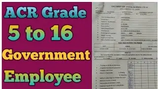 ACR Grade 5 to 16 -Government EmployeeinEducation-Government of Sindh
