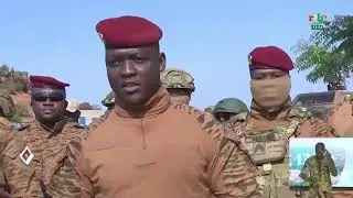 Le Président du Faso à Barsalogho