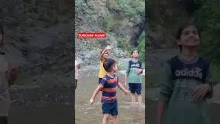 Enjoy in sewa river#small Girls #shorts #youtub beshorts