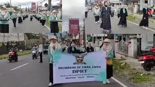 Drumband Emak-Emak DPRT Karas Madiredo