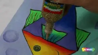 Acrilex - Técnicas - Dimensional Relevo 3D