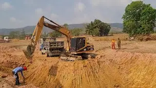 The wonders of machinery, clearing land, roads, building land for houses in the countryside.