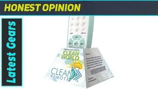 Clean Remote CR1 Universal TV Remote - The Ultimate Choice for Hotels and More