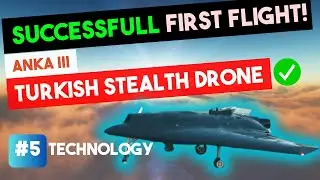 The ANKA-3 First Flight Video-  december 28, 2023 #turkish #stealth #drone