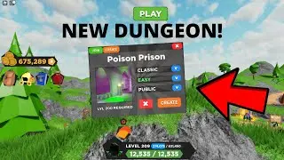 NEW LEVEL 200+ DUNGEON IN TREASURE QUEST! - ROBLOX
