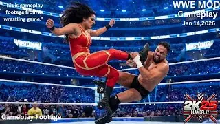 WWE 2K25 - Tama Tonga vs Indian Diva | Intergender Match Gameplay | Jan 15 , 2026