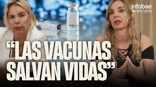 INFECTÓLOGA REACCIONA a DIPUTADA ANTIVACUNAS