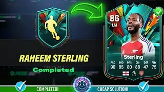 86 Total Rush Raheem Sterling SBC Completed - Cheap Solution & Tips - FC 25