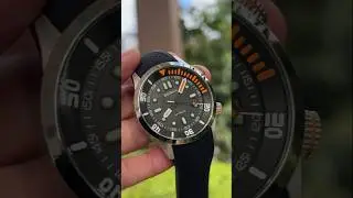 Literally Just Chillin &mdash; In the Deep. 🌊200M WR &bull; Sapphire &bull; Super Luminous &bull; Automatic Dive Watch