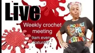 THE YARN ROOM weekly crochet meeting JOIN US crochet group