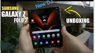 New Samsung galaxy foldable phone 📱 unboxing first time in Bangladesh
