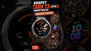 KOSPET Tank T3 Ultra 2 Smartwatch - Watch Faces #shortvideo