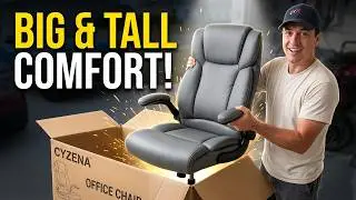 CYZENA Office Chair &ndash; Ergonomic Big and Tall Executive Desk Chair with Lumbar Support