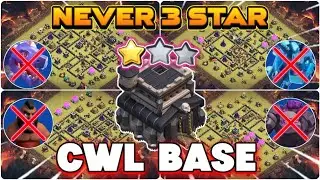 TOP-05 ANTI-3 TH9 CWL BASE AND CLAN WAR BASE WITH COPY LINKS ||TH9 BEST CWL BASE 2026