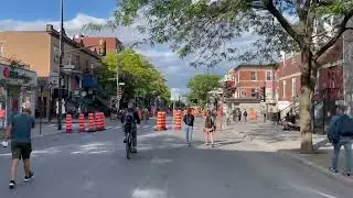 Exploring Le Plateau Area In Montreal