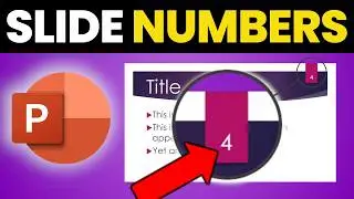 How to QUICKLY Add Slide Numbers to ALL SLIDES at once in Powerpoint - Simple Guide