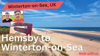 Walking England's Coast: Hemsby to Winterton-on-Sea | Norfolk, UK (2025)