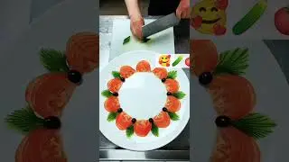 beautiful 😍 food carving #shortsfeed #food #foodart #foodpresentation #fooddecoration