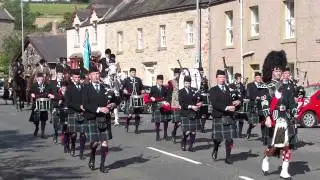 The Coldstreamer Leaving Duns with the Flodden Banner