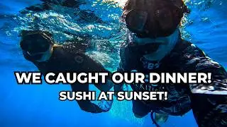 Spearfishing Our Dinner in the Florida Keys | Boat Day, Sushi Date Night & Key Lime Pie