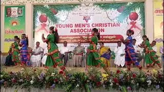 Our children baratham dance performance in YMCA christmas program 