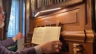 Masaaki Suzuki performs Bach's Organ Chorale  'Kommst Du nun, Jesu' BWV 650