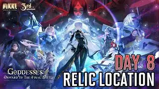 Nikke 3rd Anniversary Event - Goddess Fall Day 8 (Part 2) Relic Location 32/32