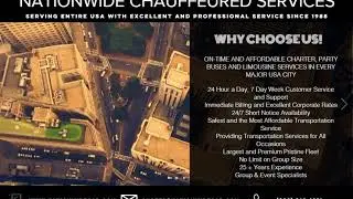 Nationwide Chauffeured Services: Luxury Sedans, Executive SUVs - Leader in Corporate Travel&lrm;