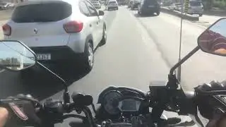 Ao centro da cidade 