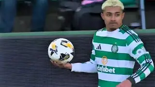 Julian Araujo First Debut For Celtic VS Rangers