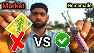 Homemade माचिस Vs Market माचिस कौन ज्यादा Powerful है?🔥
